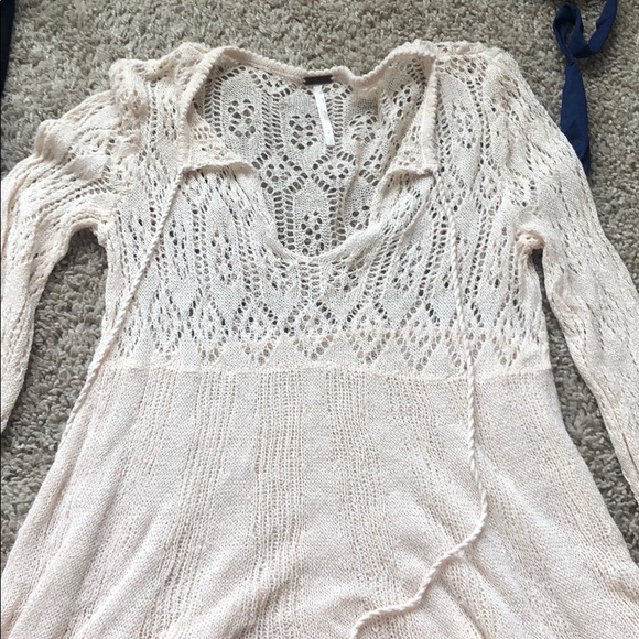 Free people lace top - Picture 1 of 3